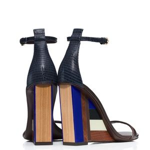 Tory Burch Color-Cube Wedge Sandal, size 10